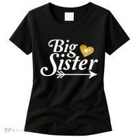 Big Sister Arrow Gold Heart Women's T-Shirt thumb 0