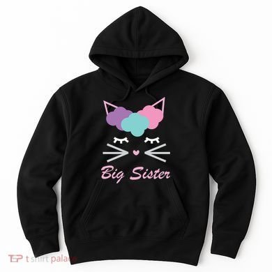 Big Sister Cute Cat Hoodie