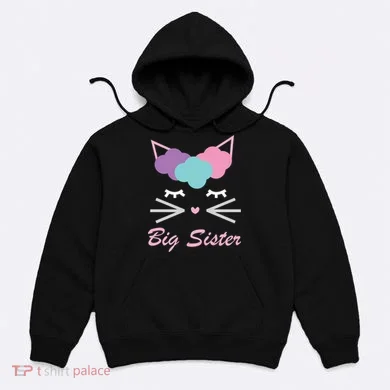 Big Sister Cute Cat Hoodie