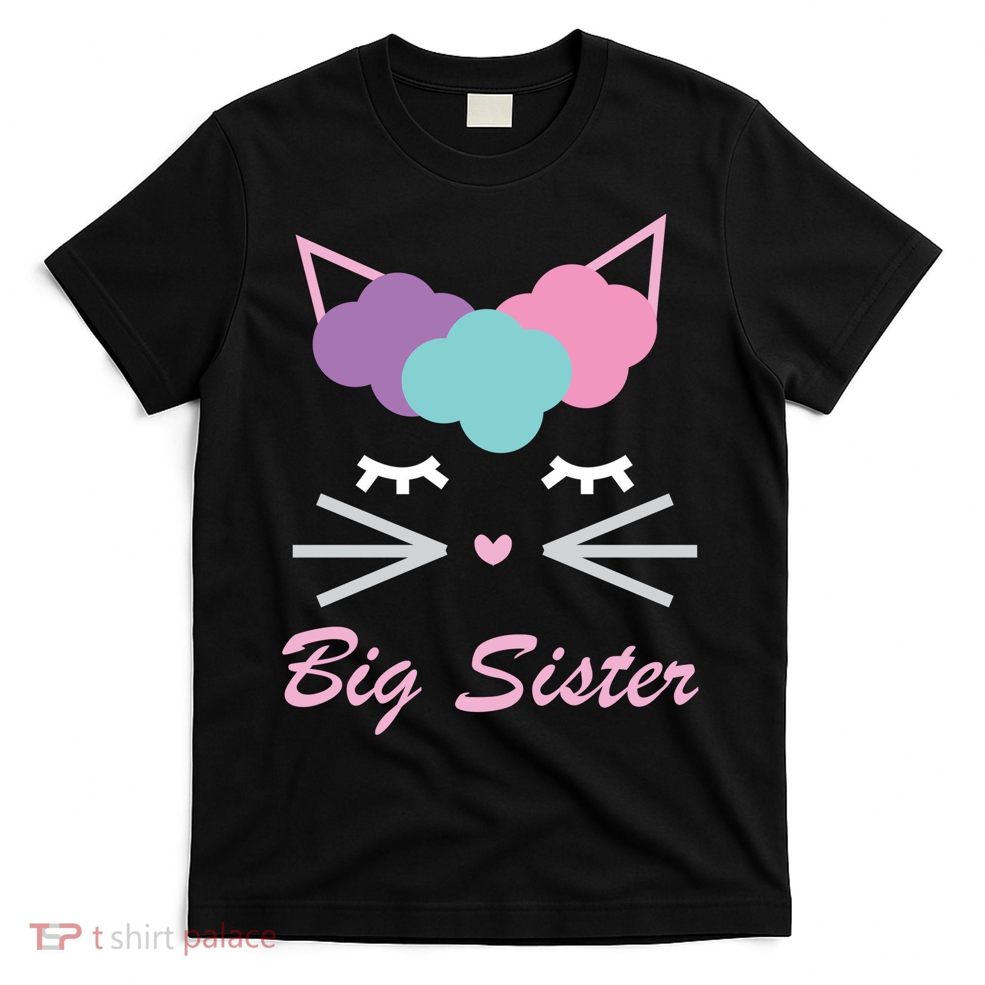 Big Sister Cute Cat T-Shirt