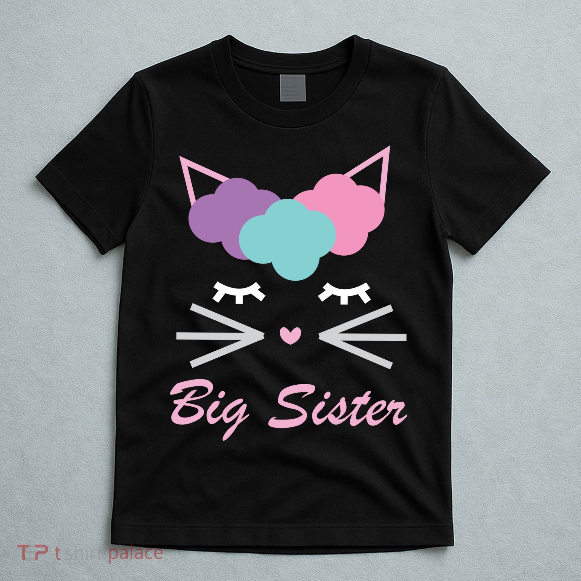 Big Sister Cute Cat T-Shirt