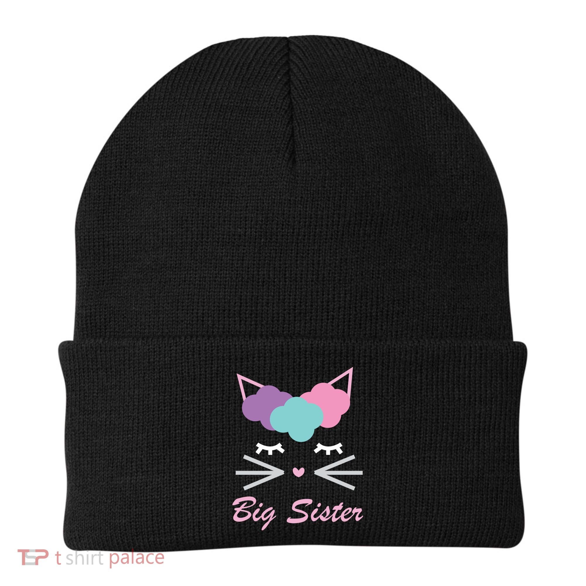 Big Sister Cute Cat Beanie