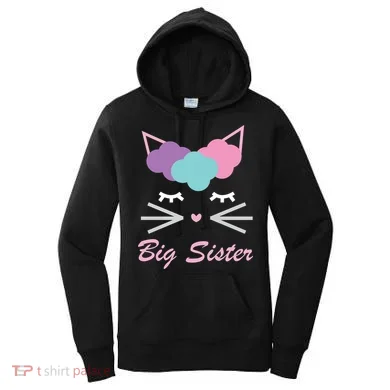 Big Sister Cute Cat Women's Hoodie
