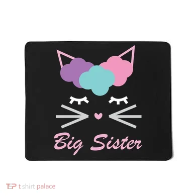 Big Sister Cute Cat Mousepad