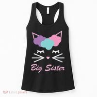 Big Sister Cute Cat Women's Tank Top thumb 0