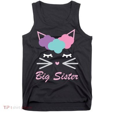 Big Sister Cute Cat Tank Top