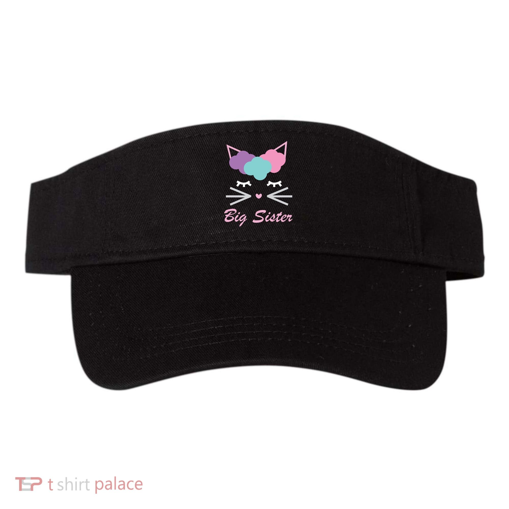 Big Sister Cute Cat Visor