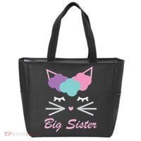 Big Sister Cute Cat Tote Bag thumb 0