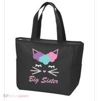 Big Sister Cute Cat Tote Bag thumb 3