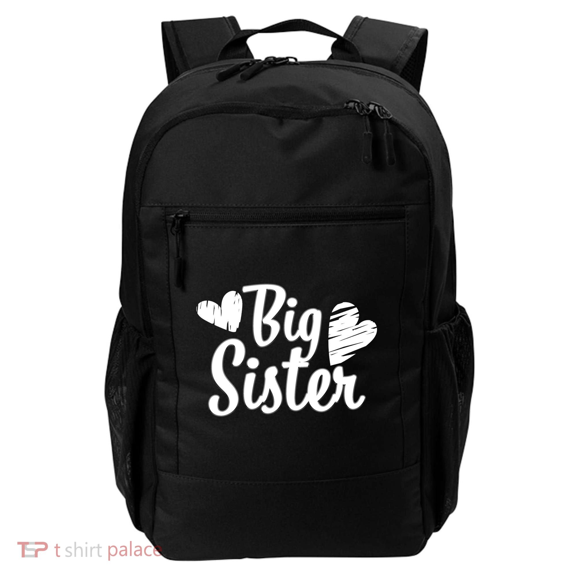 Big Sister Cute Logo Backpack
