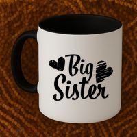 Big Sister Cute Logo Coffee Mug thumb 2