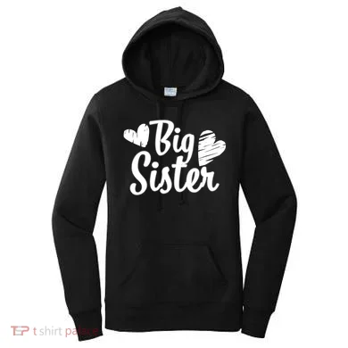 Big Sister Cute Logo Women's Hoodie