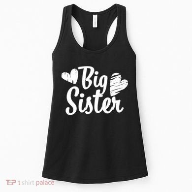Big Sister Cute Logo Women's Tank Top