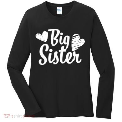 Big Sister Cute Logo Women's Long Sleeve Shirt