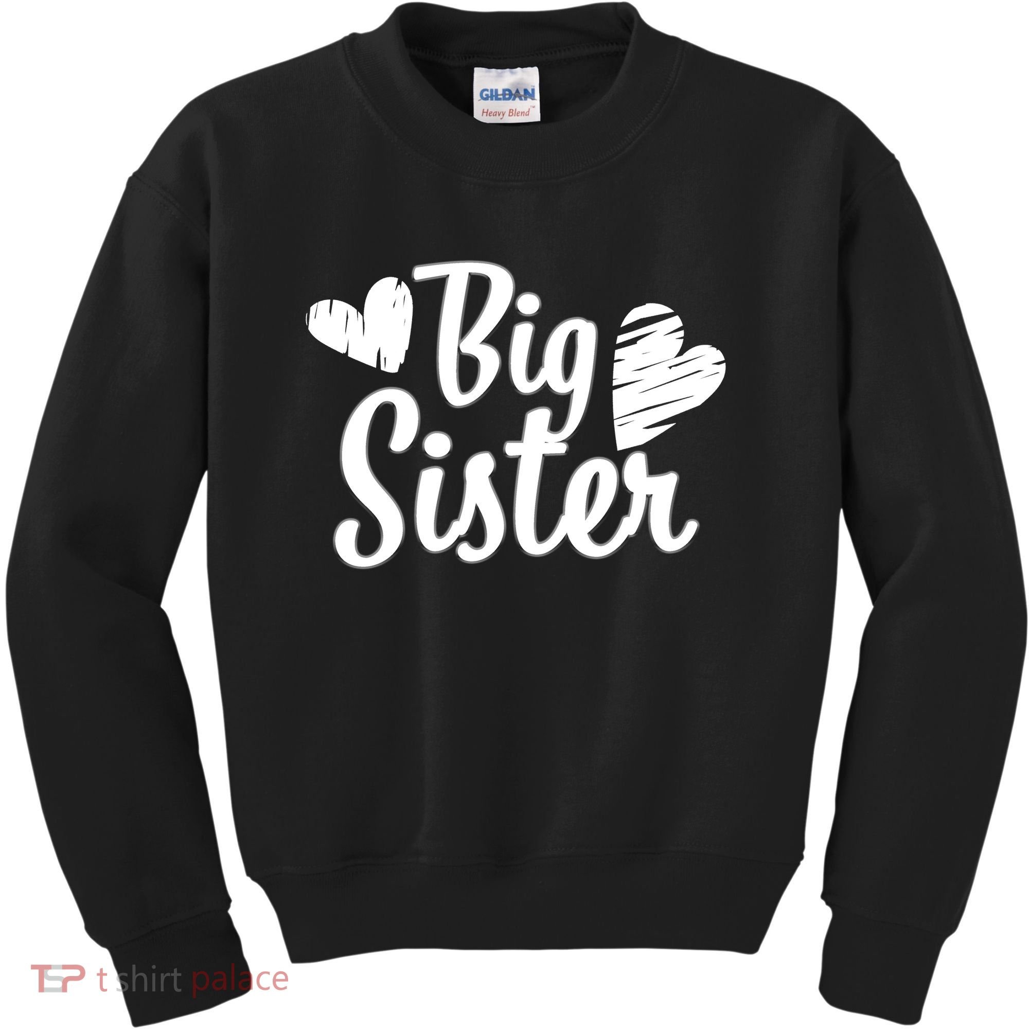 Big Sister Cute Logo Kids Sweatshirt