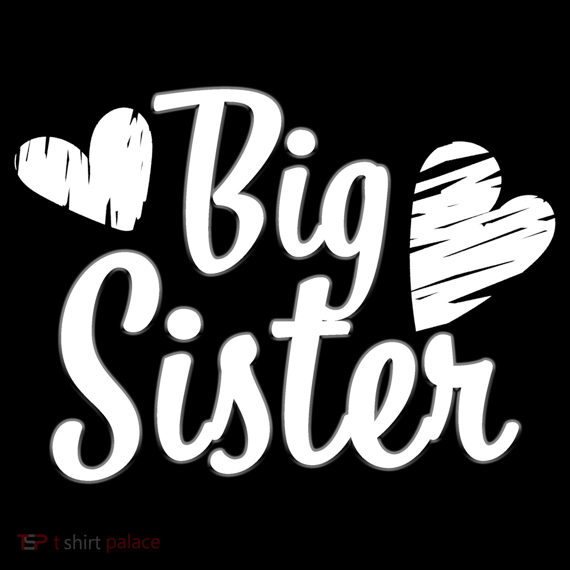 Big Sister Cute Logo Tote Bag