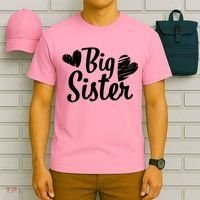 Big Sister Cute Logo T-Shirt thumb 6