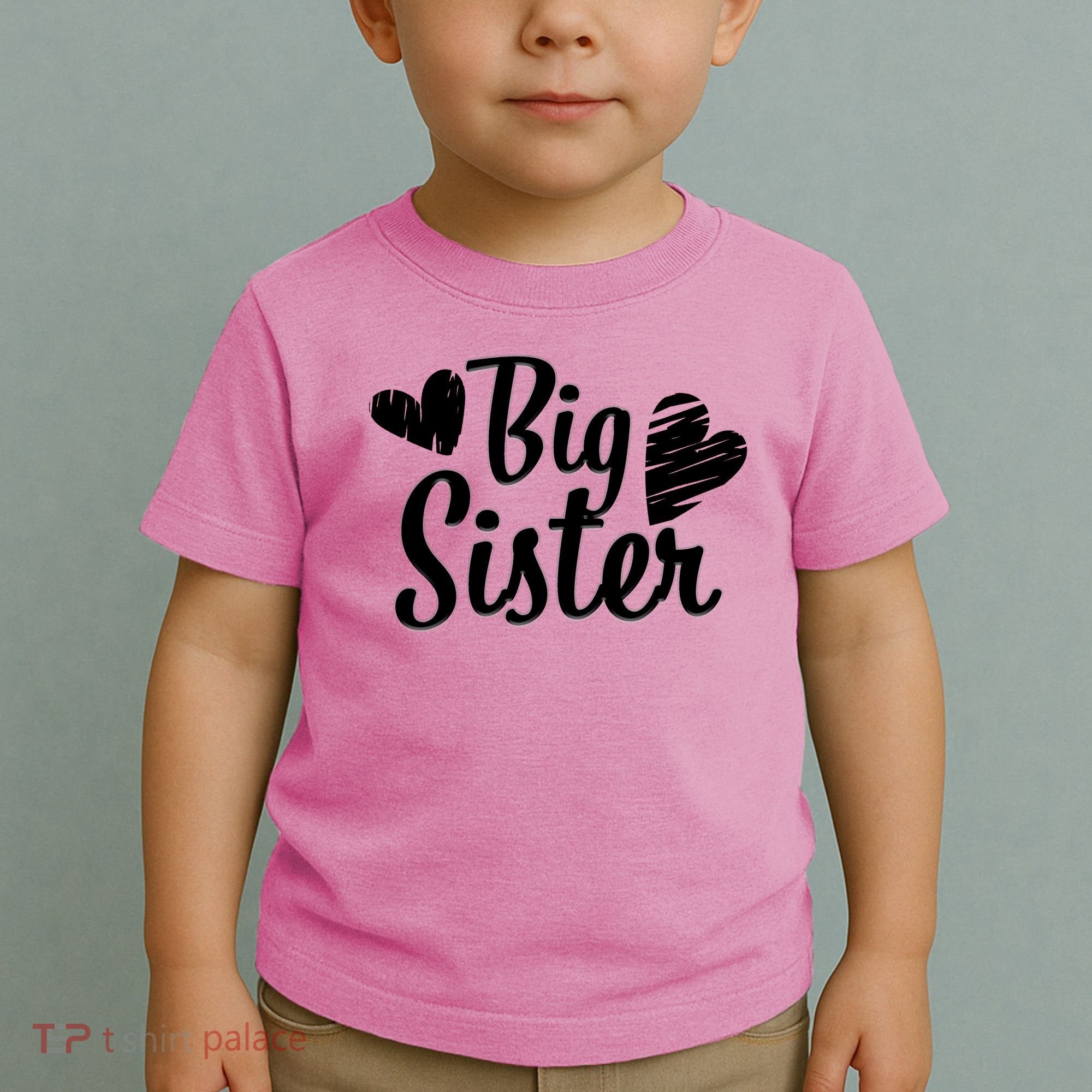 Big Sister Cute Logo Toddler T-Shirt