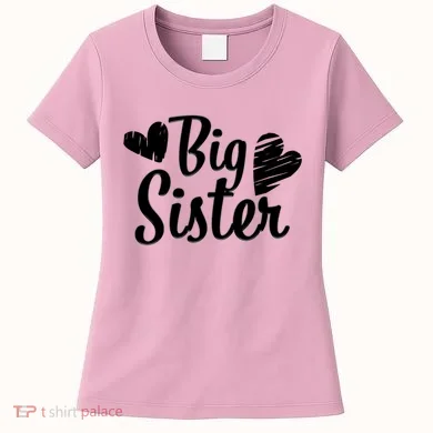 Big Sister Cute Logo Women's T-Shirt