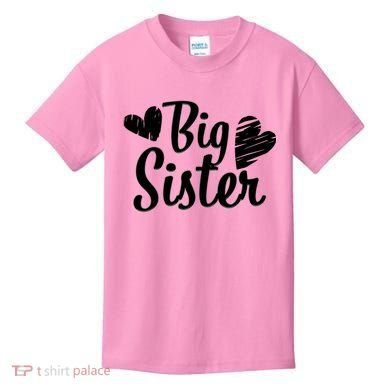 Big Sister Cute Logo Kids T-Shirt