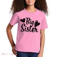 Big Sister Cute Logo Kids T-Shirt thumb 2