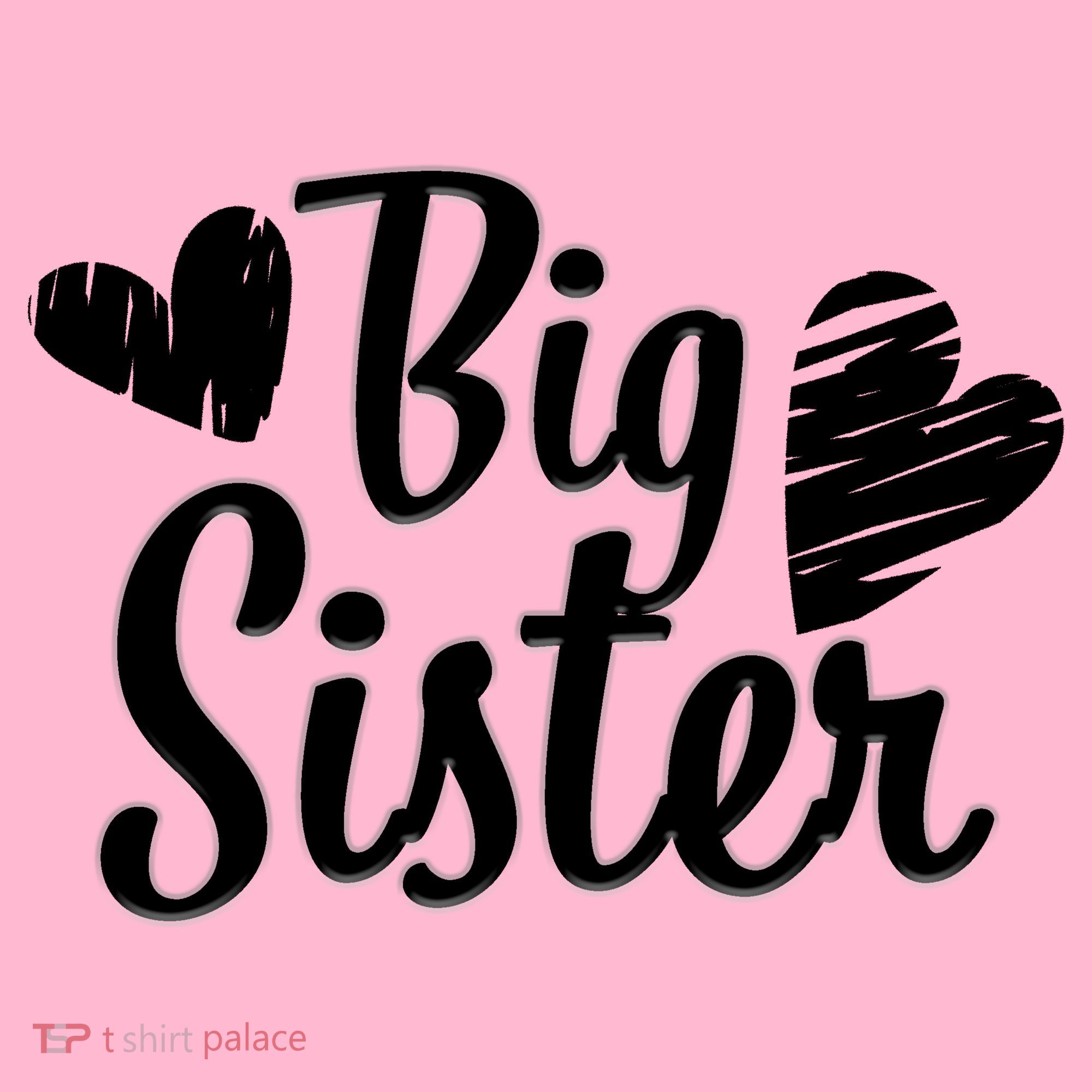 Big Sister Cute Logo Kids T-Shirt