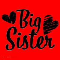 Big Sister Cute Logo Santa Hat thumb 1