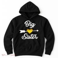 Big Sister Golden Arrow Heart Hoodie thumb 0