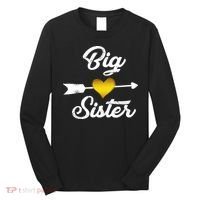 Big Sister Golden Arrow Heart Long Sleeve Shirt thumb 0