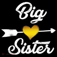 Big Sister Golden Arrow Heart Women's Tank Top thumb 5