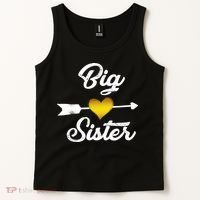 Big Sister Golden Arrow Heart Tank Top thumb 2