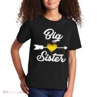 Big Sister Golden Arrow Heart Kids T-Shirt thumb 2