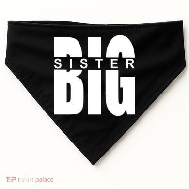 Big Sister Logo USA-Made Doggie Bandana