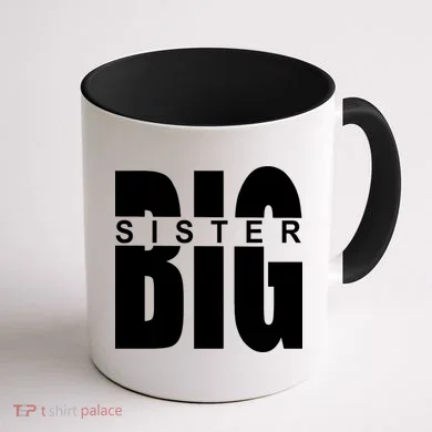 Big Sister Logo Coffee Mug back