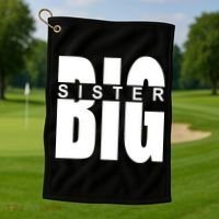 Big Sister Logo Golf Towel thumb 1