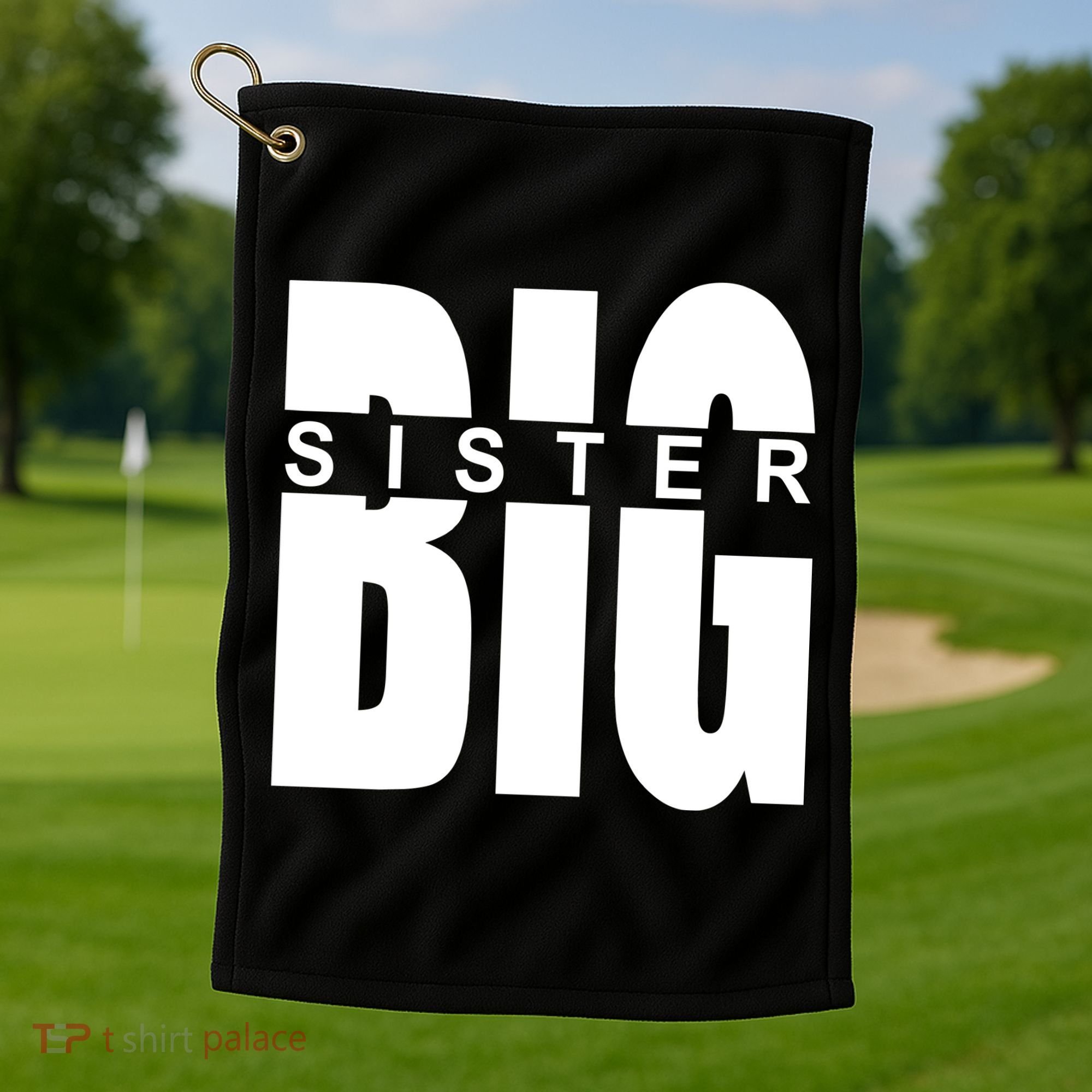 Big Sister Logo Golf Towel