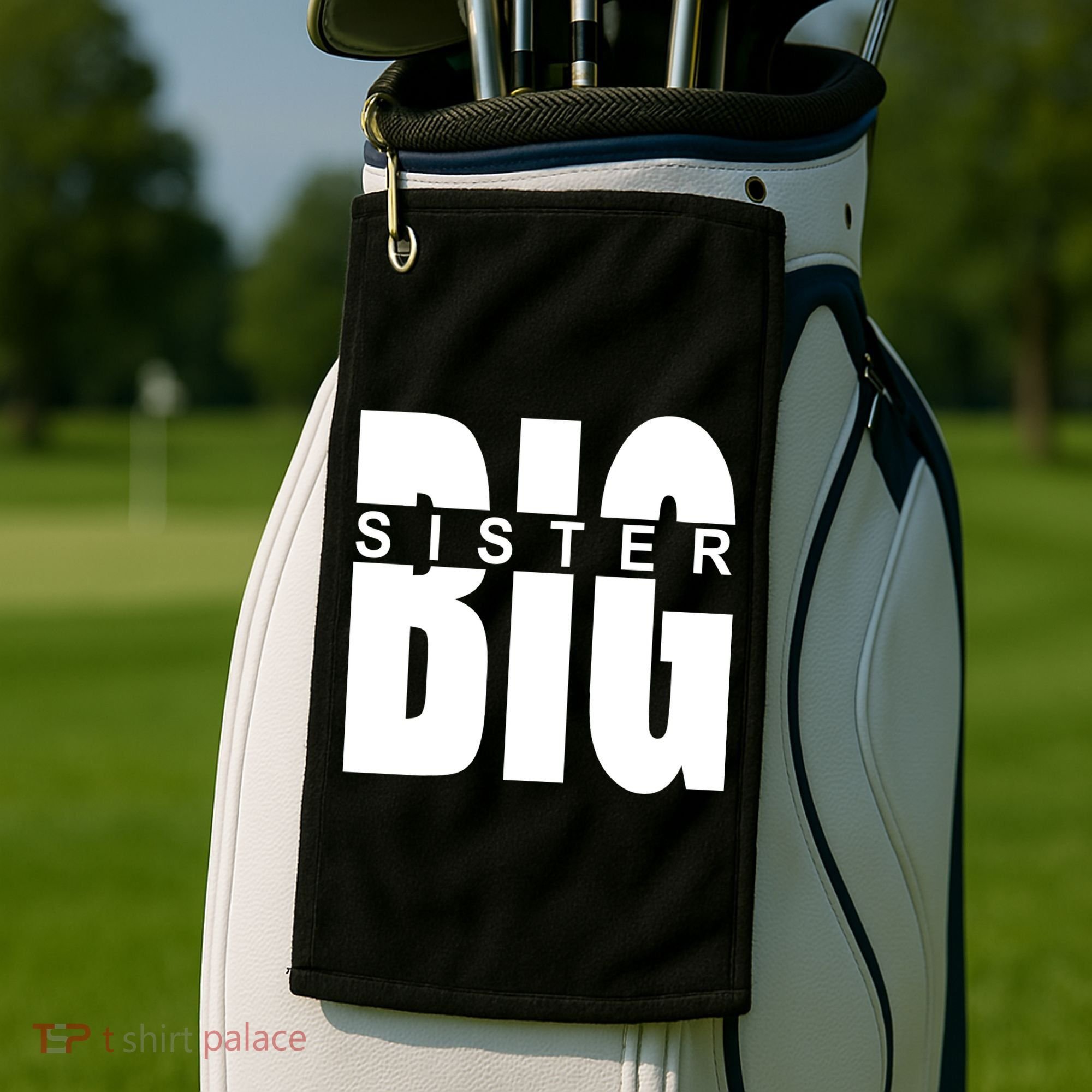 Big Sister Logo Golf Towel