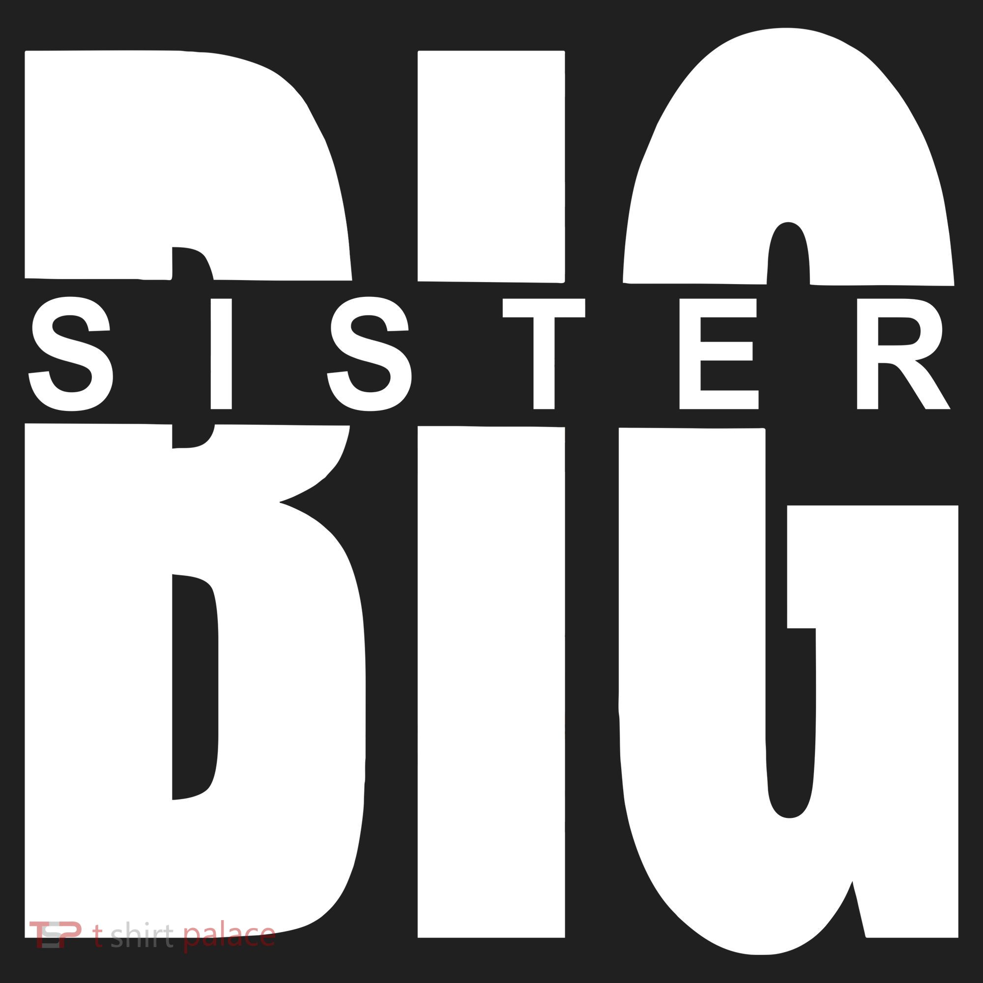 Big Sister Logo Golf Towel
