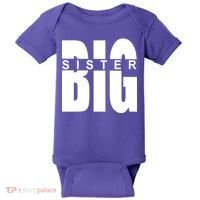 Big Sister Logo Baby Bodysuit thumb 0
