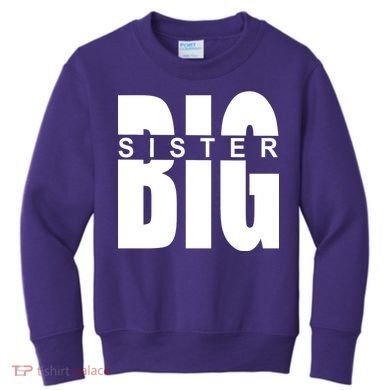 Big Sister Logo Kids Sweatshirt