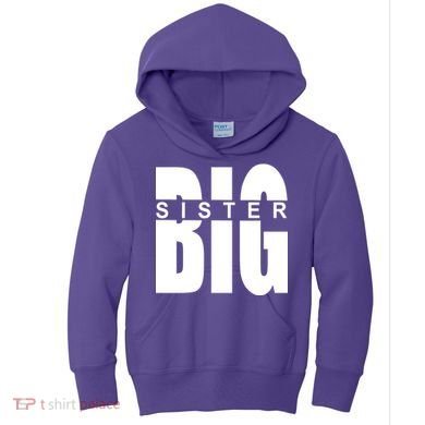 Big Sister Logo Kids Hoodie