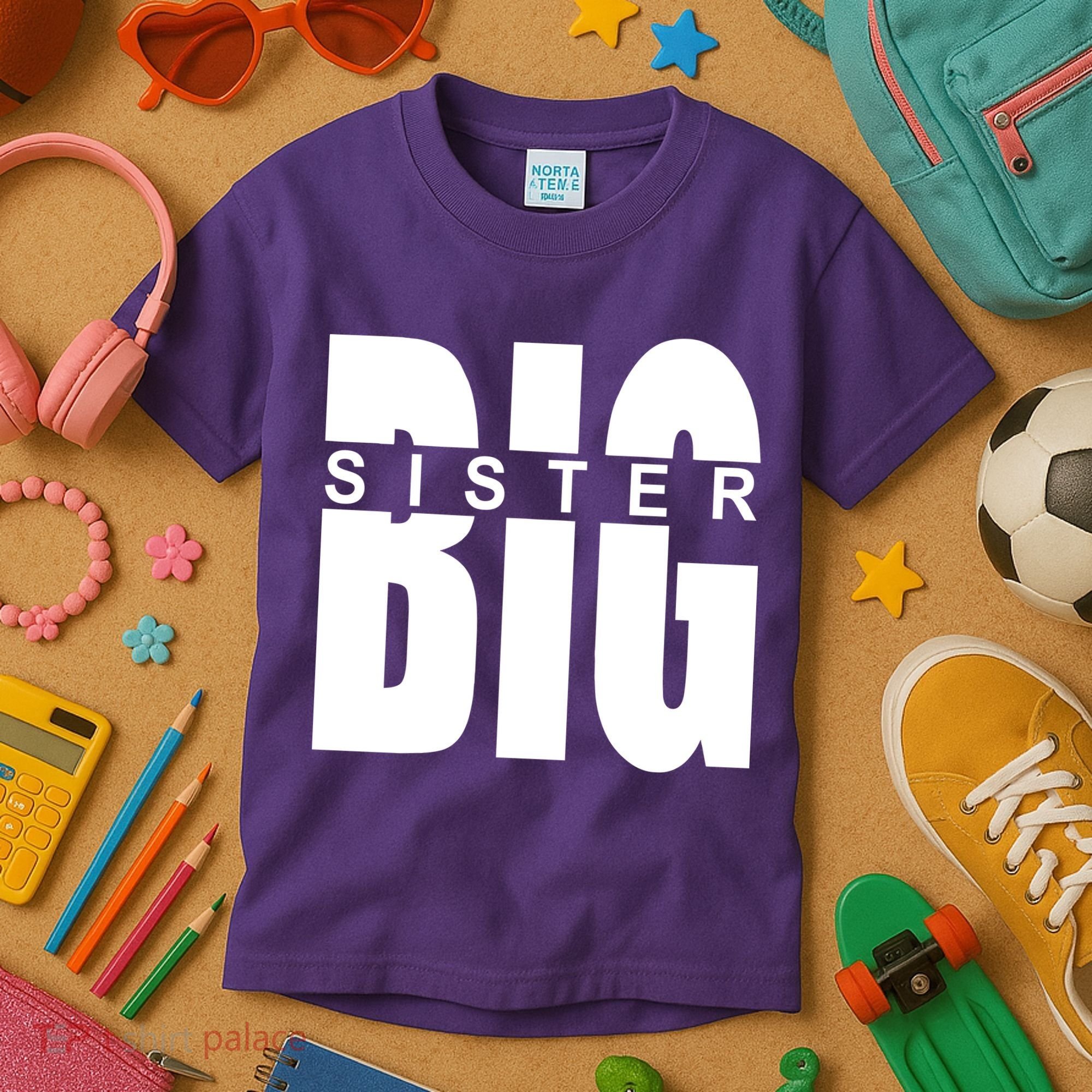 Big Sister Logo Kids T-Shirt