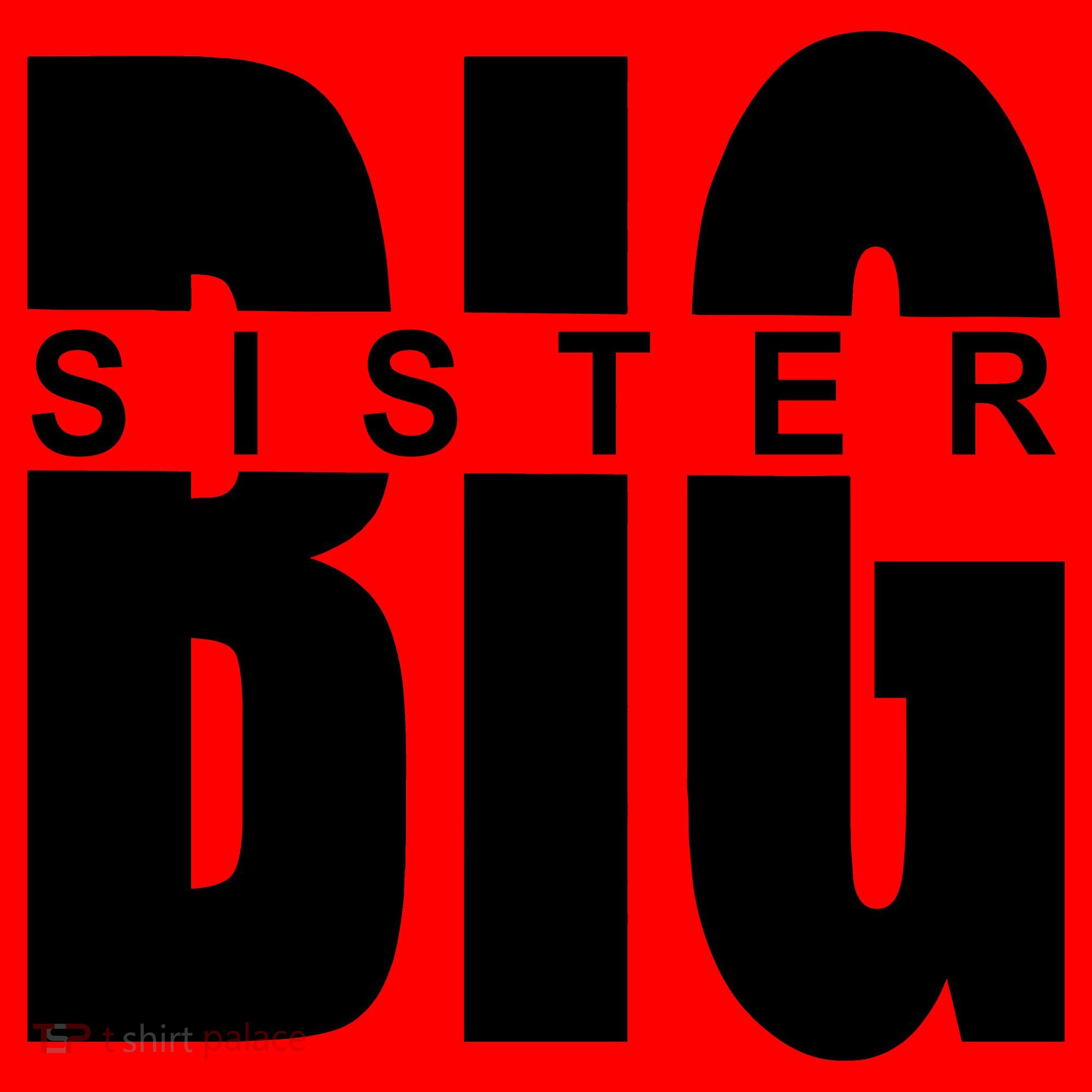 Big Sister Logo Santa Hat