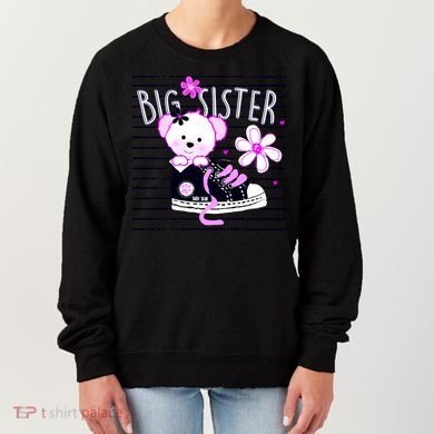 Big Sister Teddy Bear Women's Sweatshirt