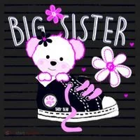 Big Sister Teddy Bear Women's Sweatshirt thumb 2