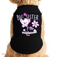 Big Sister Teddy Bear Doggie Tank thumb 0