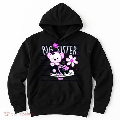 Big Sister Teddy Bear Hoodie