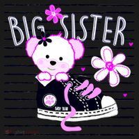 Big Sister Teddy Bear Backpack thumb 2
