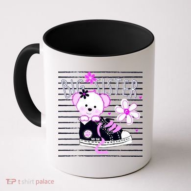 Big Sister Teddy Bear Coffee Mug