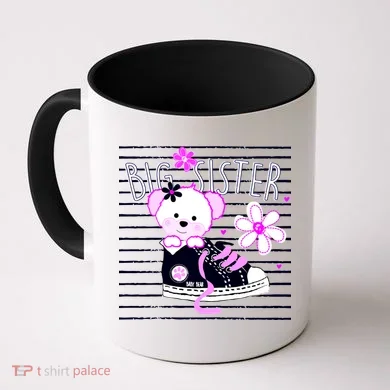 Big Sister Teddy Bear Coffee Mug